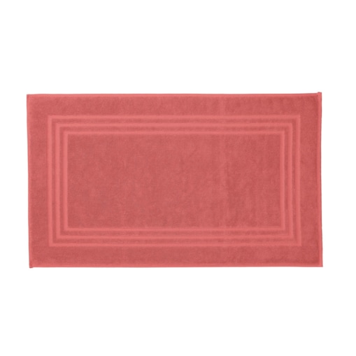 Kleine Wolke Lodge Wegański Dywanik Frotte czerwony 50x 80 cm ECO LIVING