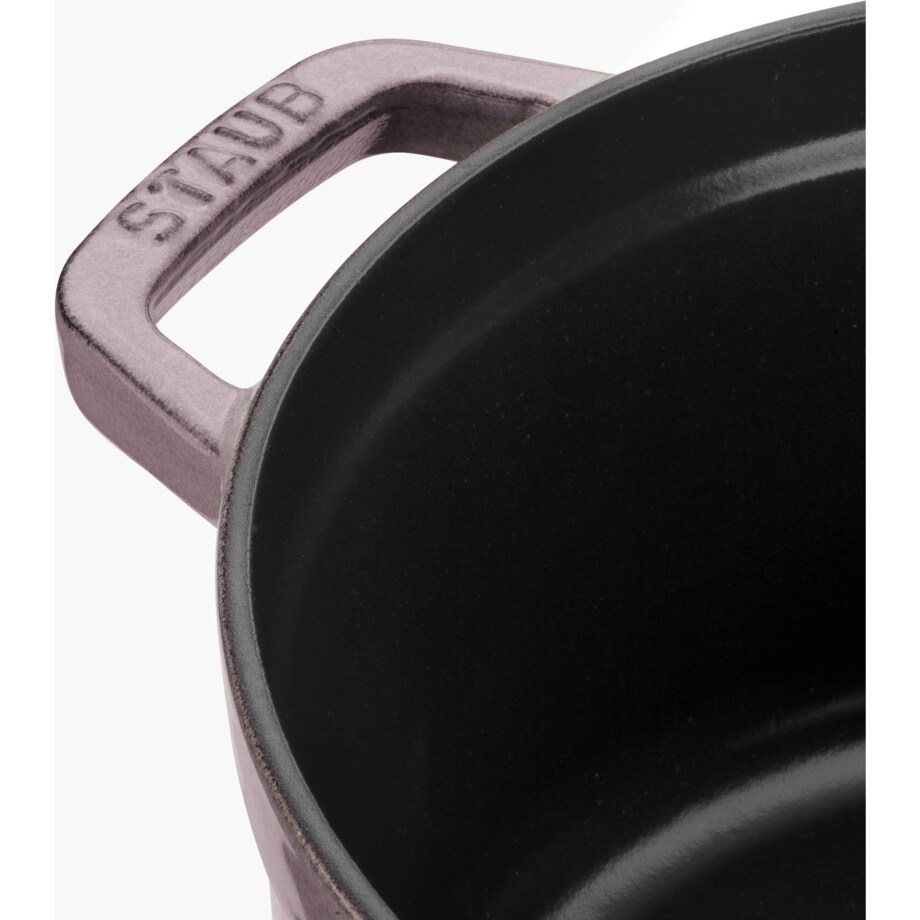 Garnek żeliwny okrągły Staub - 2.2 ltr, Kwiat Wiśni