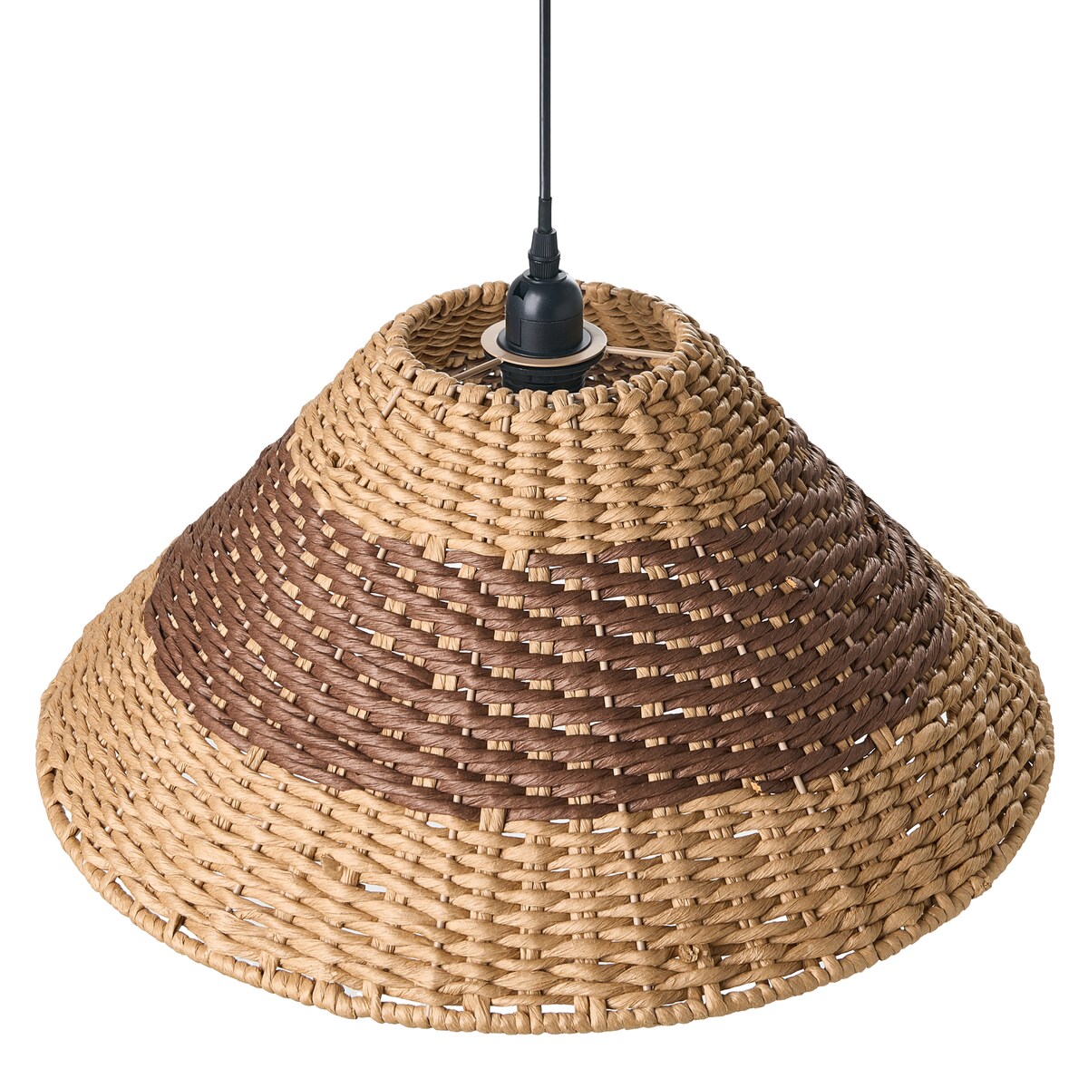 Lampa wisząca BANCAL Papierowa plecionka Naturalny