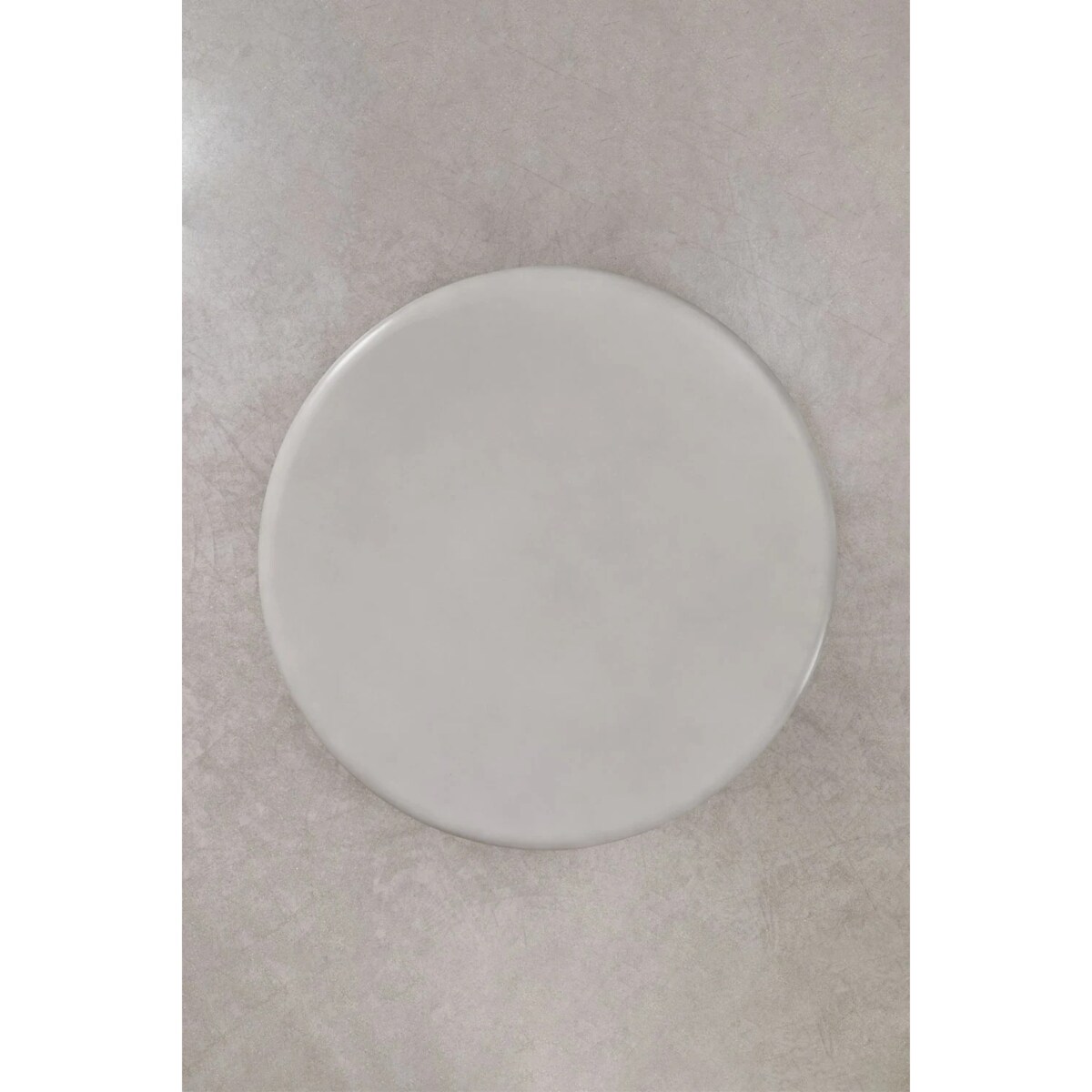 Okrągły stół do jadalni z cementu Namara jasnoszary Ø120 cm