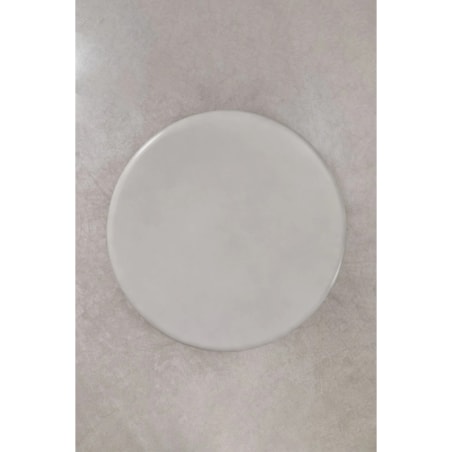 Okrągły stół do jadalni z cementu Namara jasnoszary Ø120 cm