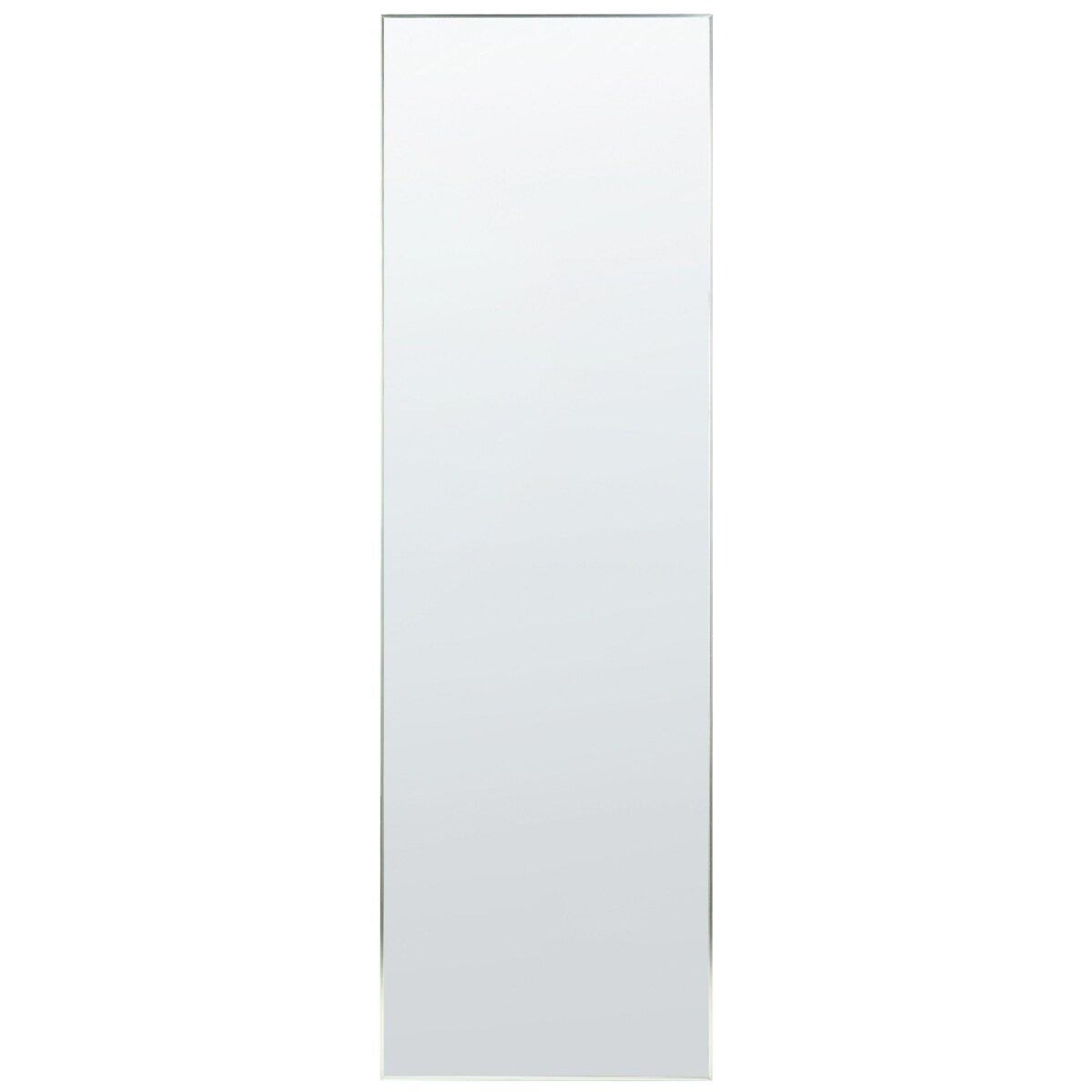 Lustro stojące 50 x 156 cm srebrne BEAUVAIS