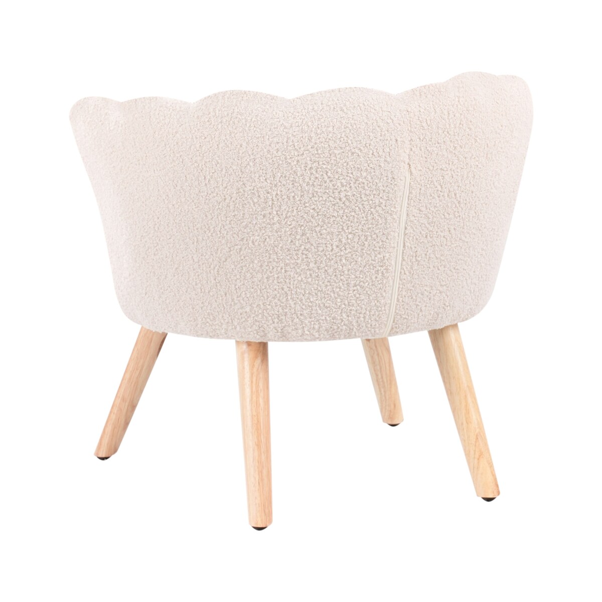 Fotel dziecięcy HALBY Boucle Jasnobeżowy