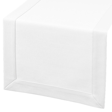 Bieżnik Maxima biały (1000) O5 - 40x140 cm - biały