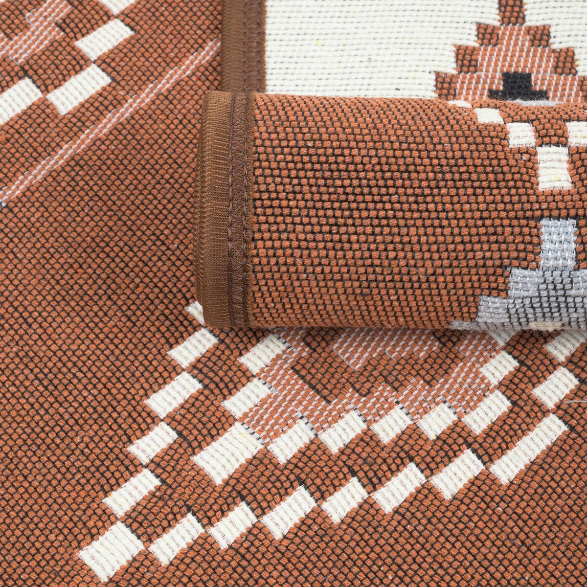 Dywan Kilim Nord 60x120 cm e-floor Aztecki terra