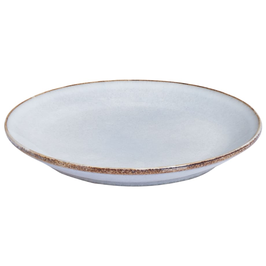 Zestaw 8 małych talerzy JUNIPER Kamionka Błękitny