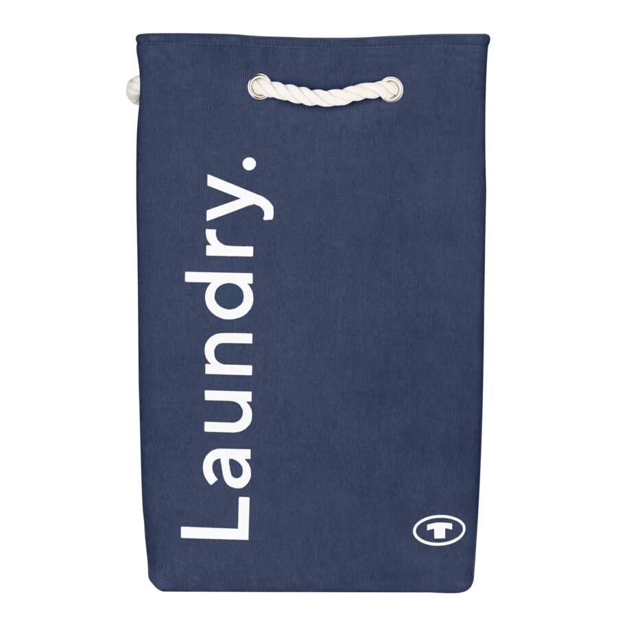 Kosz na pranie 51x29x25 cm MARINAIO granatowy