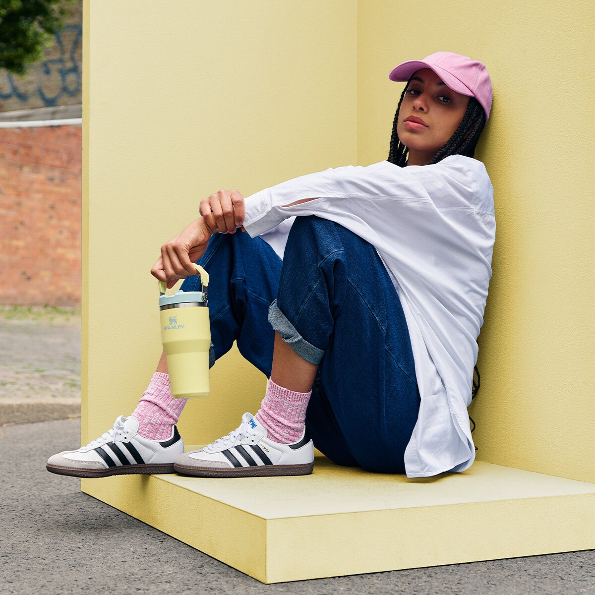 Stanley - Stanley kubek IceFlow Flip Straw 0,6 L Pomelo