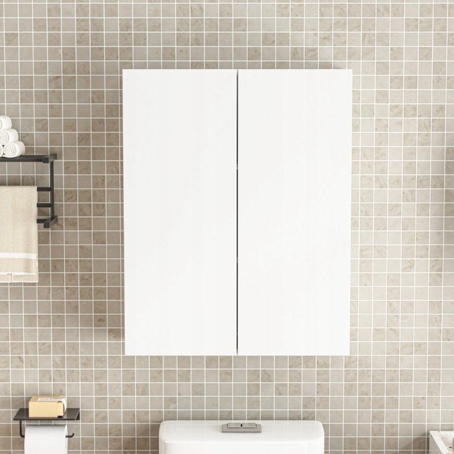 Szafka łazienkowa wisząca ścienna 3 półki 60 cm