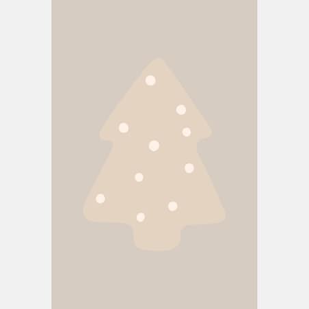 Plakat dla dzieci Choinka 20x30