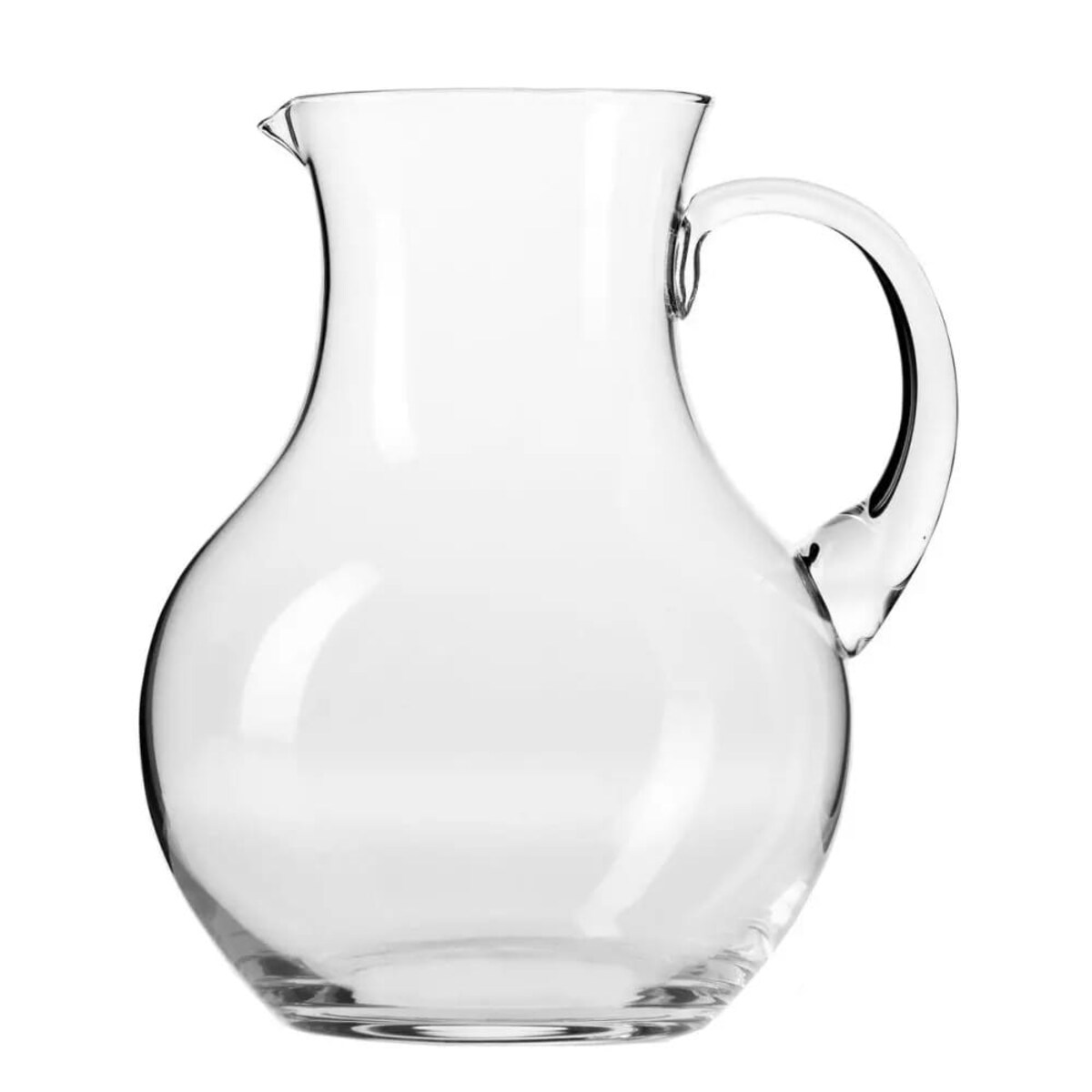 Duży szklany z rączka do wody wina lemoniady dzbanek Harmony KROSNO 1,8 L