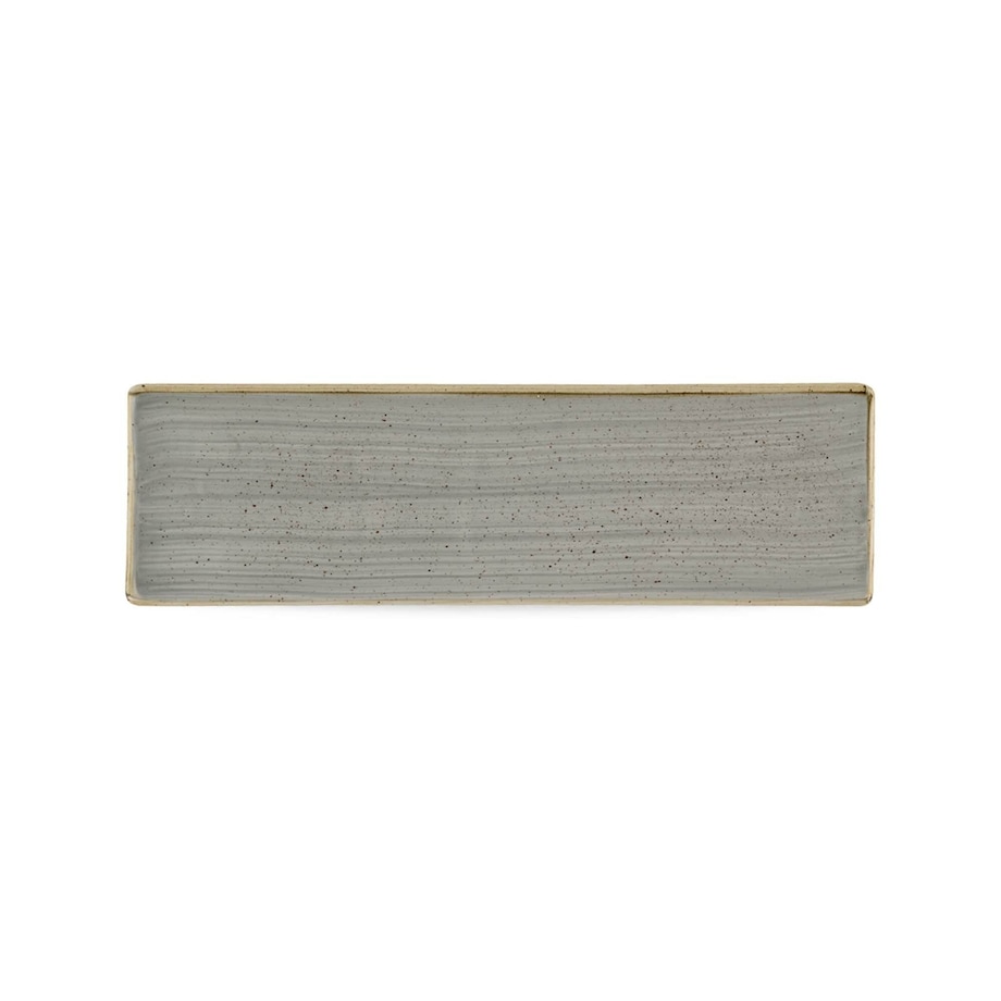 Taca porcelanowa Stonecast Peppercorn Grey, 300x90mm