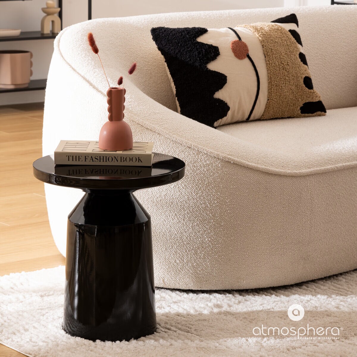 Stolik pomocniczy metalowy SITA, Ø 38 x 44 cm