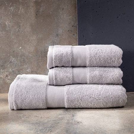Zestaw ręczników Cairo 3 szt. grey, 2 szt. 50 x 90 cm  / 1 szt. 70 x 140 cm