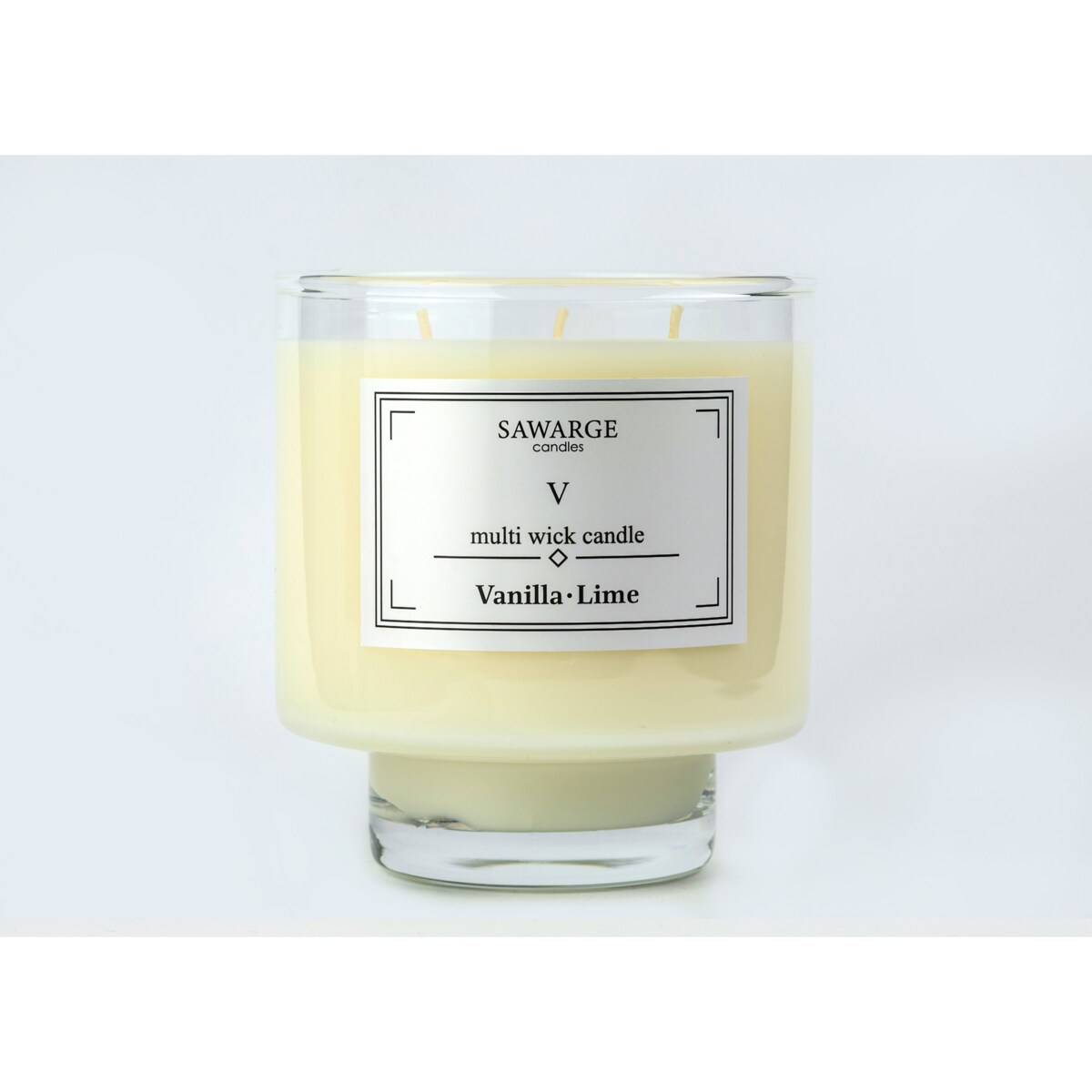 Świeca Zapachowa Sojowa No5 /50h/ Wanilia Limonka 450g