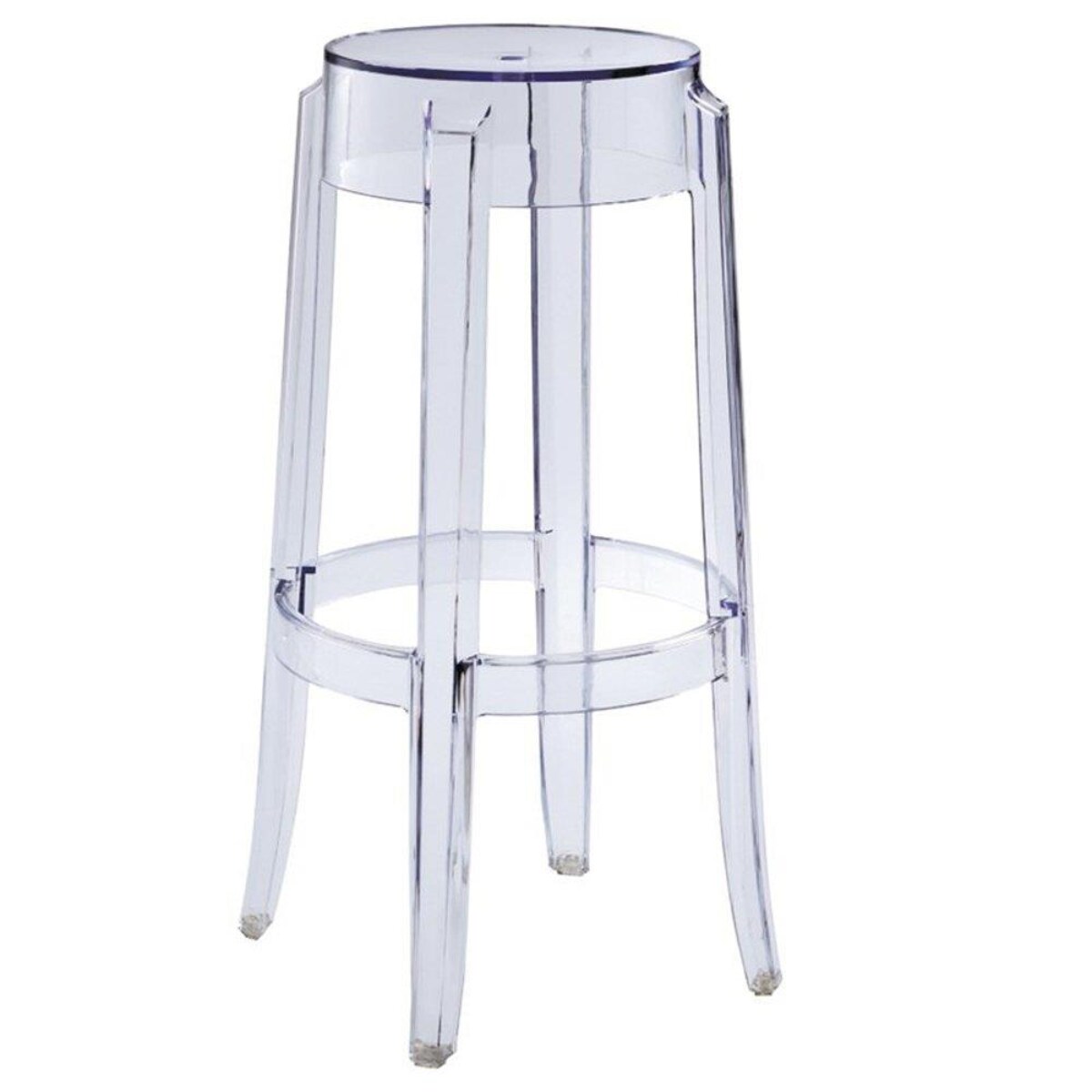 Hoker nowoczesny Spirit bar MH-002H-T Moos z tworzywa transparentny, Step Into Design