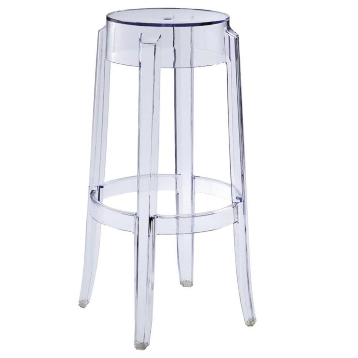 Hoker nowoczesny Spirit bar MH-002H-T Moos z tworzywa transparentny, Step Into Design