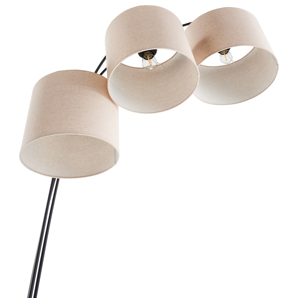 Lampa podłogowa CARONI Len Beżowy