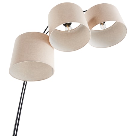 Lampa podłogowa CARONI Len Beżowy