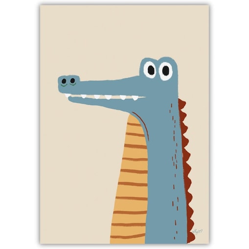 plakat pan krokodyl 70x100