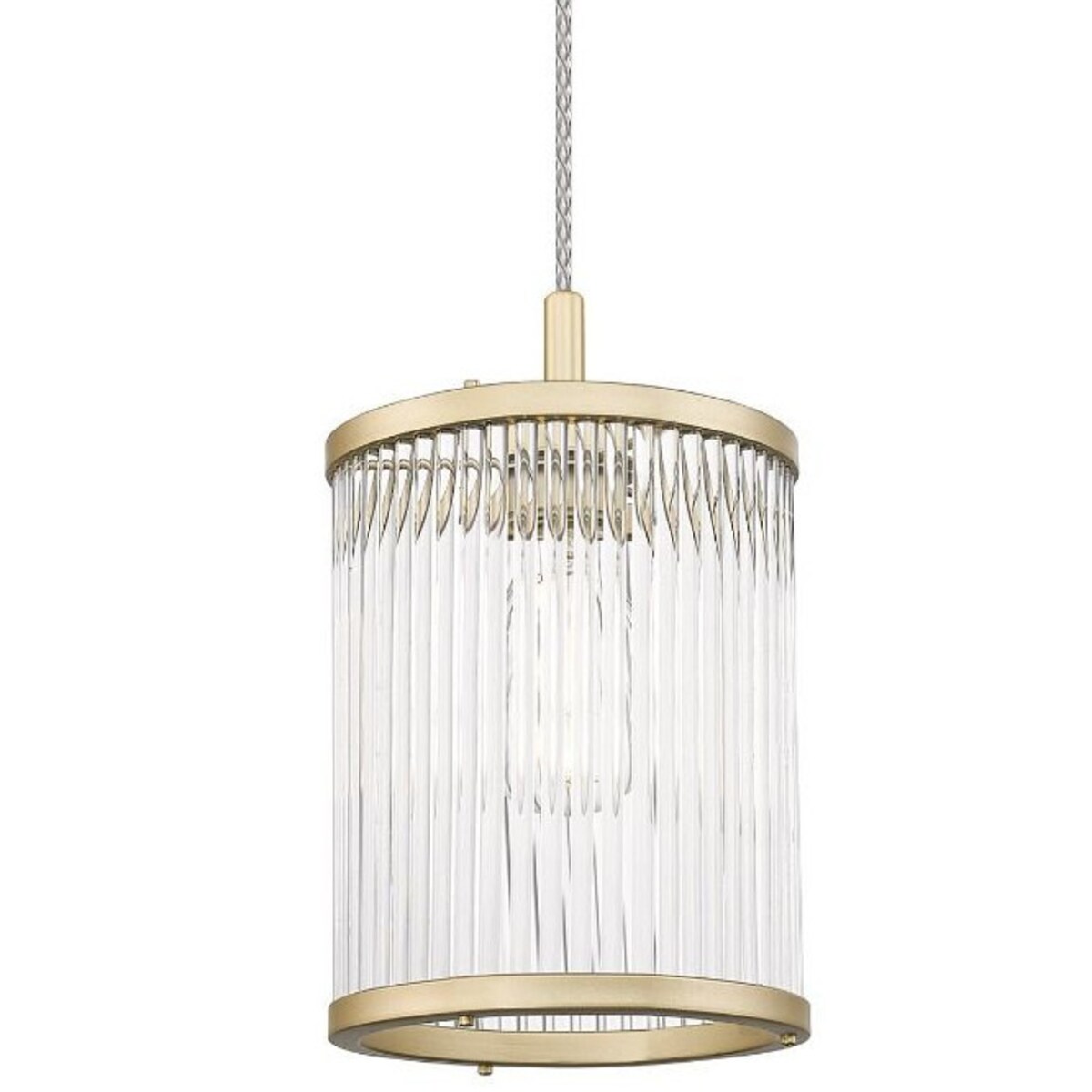 LAMPA wisząca SERGIO P0528-01F-V6AC Zumaline klasyczna OPRAWA szklany zwis złoty