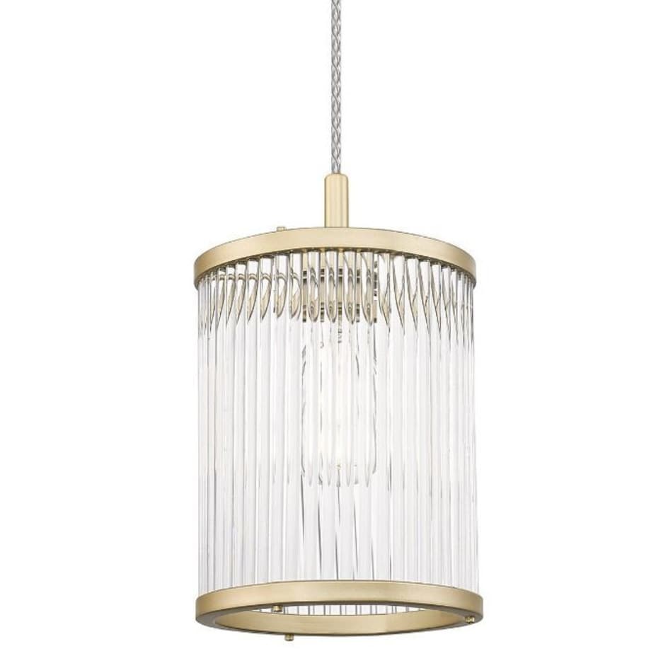 LAMPA wisząca SERGIO P0528-01F-V6AC Zumaline klasyczna OPRAWA szklany zwis złoty