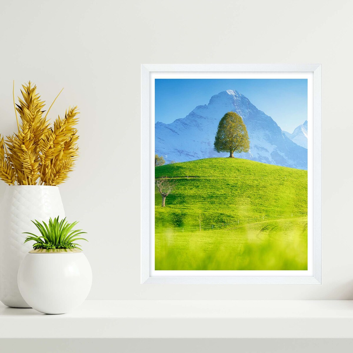 Ramka Na Zdjęcia 30X40 Cm Plakaty Dyplom Rama Wisząca Dekoracja Biała