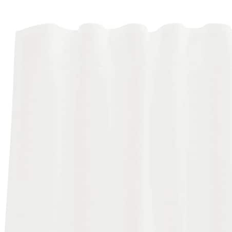 vidaXL Zasłony woalowe z kieszeniami na drążek 2 szt. białe