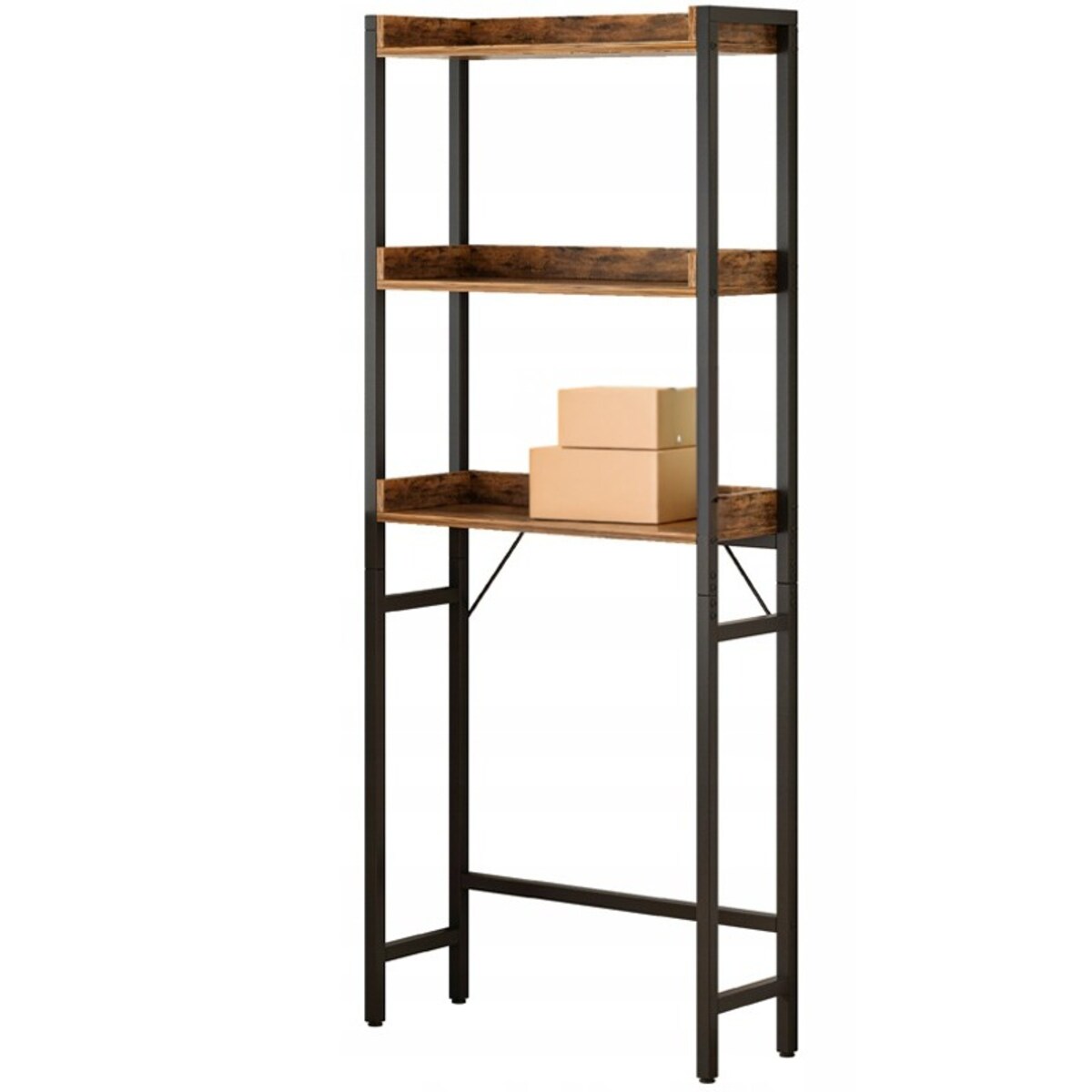 Regał szafka łazienkowa nad toaletę pralkę loft industrialny półki 165 cm