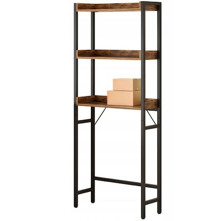 Regał szafka łazienkowa nad toaletę pralkę loft industrialny półki 165 cm