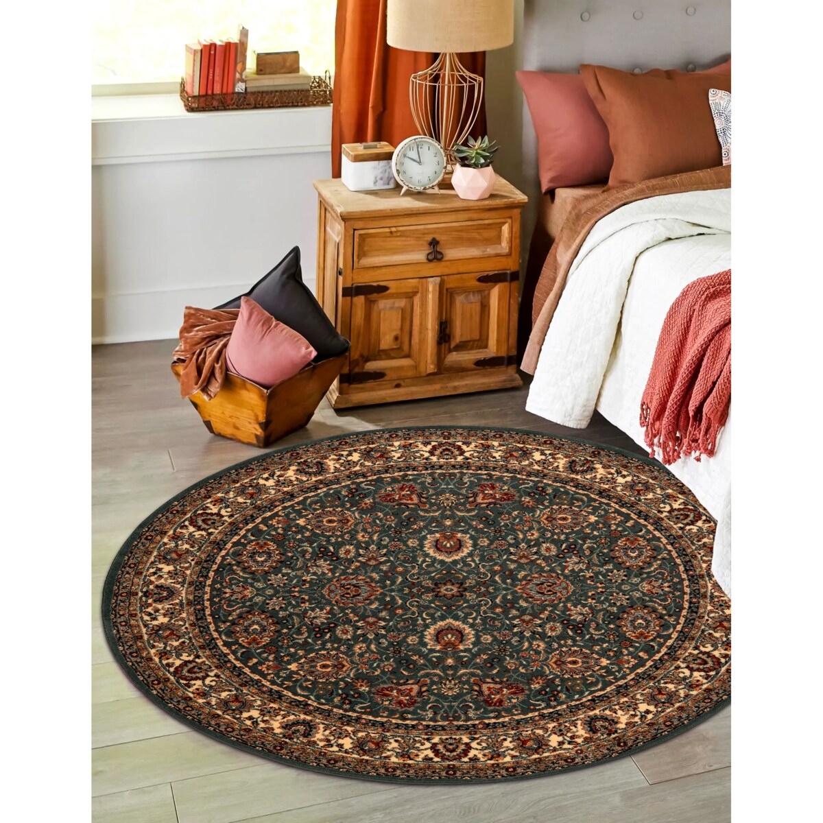 Dywan wełniany KASHQAI 4362 410 koło koło 120 cm