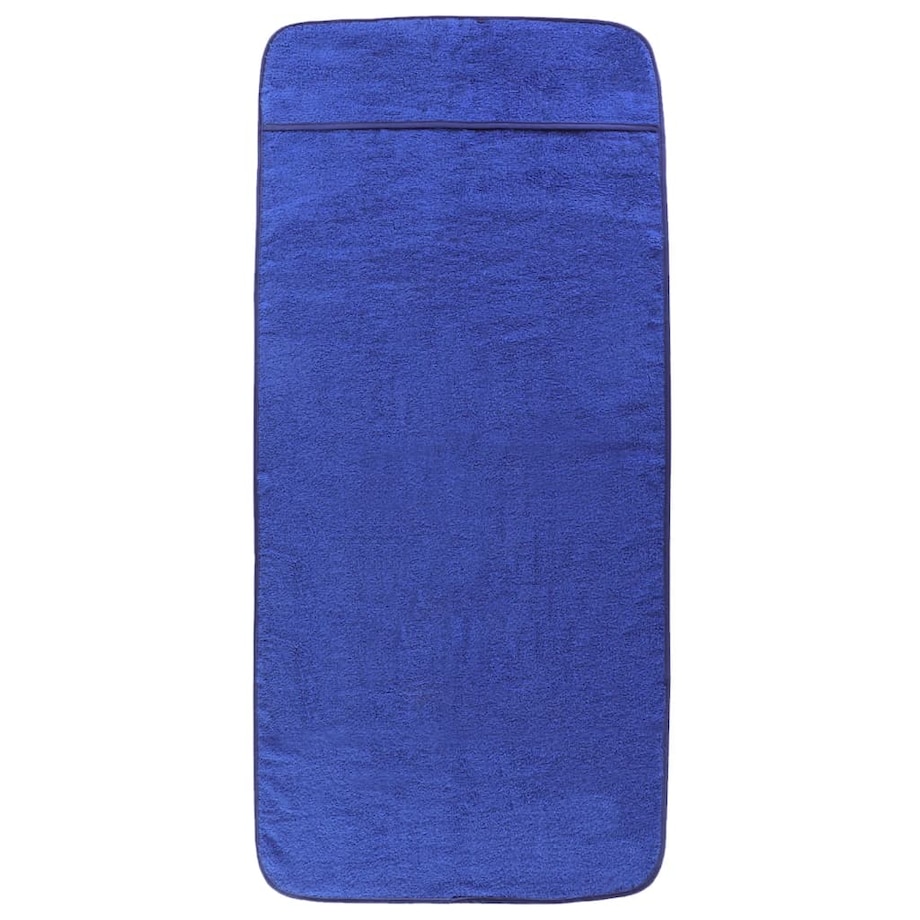 vidaXL Ręczniki plażowe, 6 szt., niebieskie, 60x135 cm, 400 g/m²