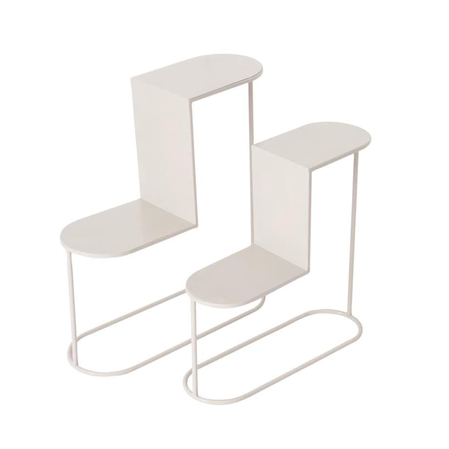 Kwietniki schodki PLUTO, 2 szt. wys. 45-55 cm