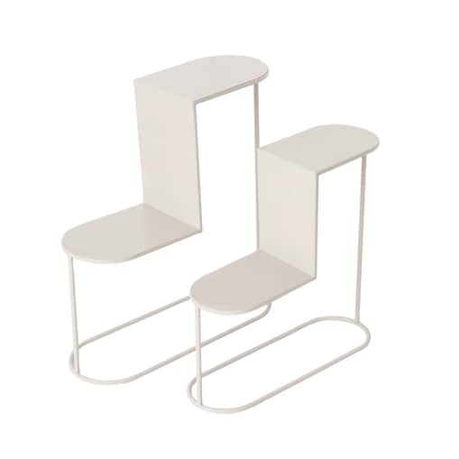 Kwietniki schodki PLUTO, 2 szt. wys. 45-55 cm