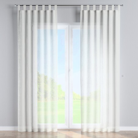 Zasłona na szelkach 1 szt. 130x245 ecru