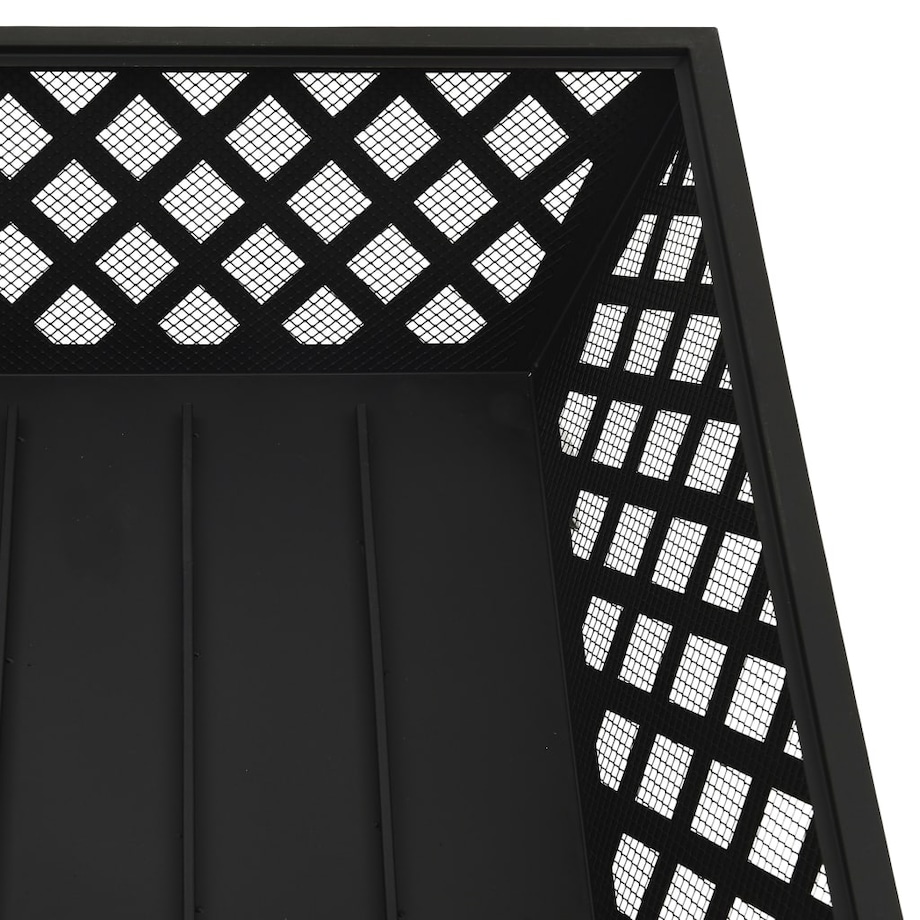 vidaXL Palenisko z pogrzebaczem, 64 cm, XXL, stal