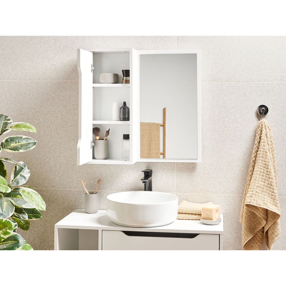 Szafka wisząca PALMAS 60 cm 60 cm Biały