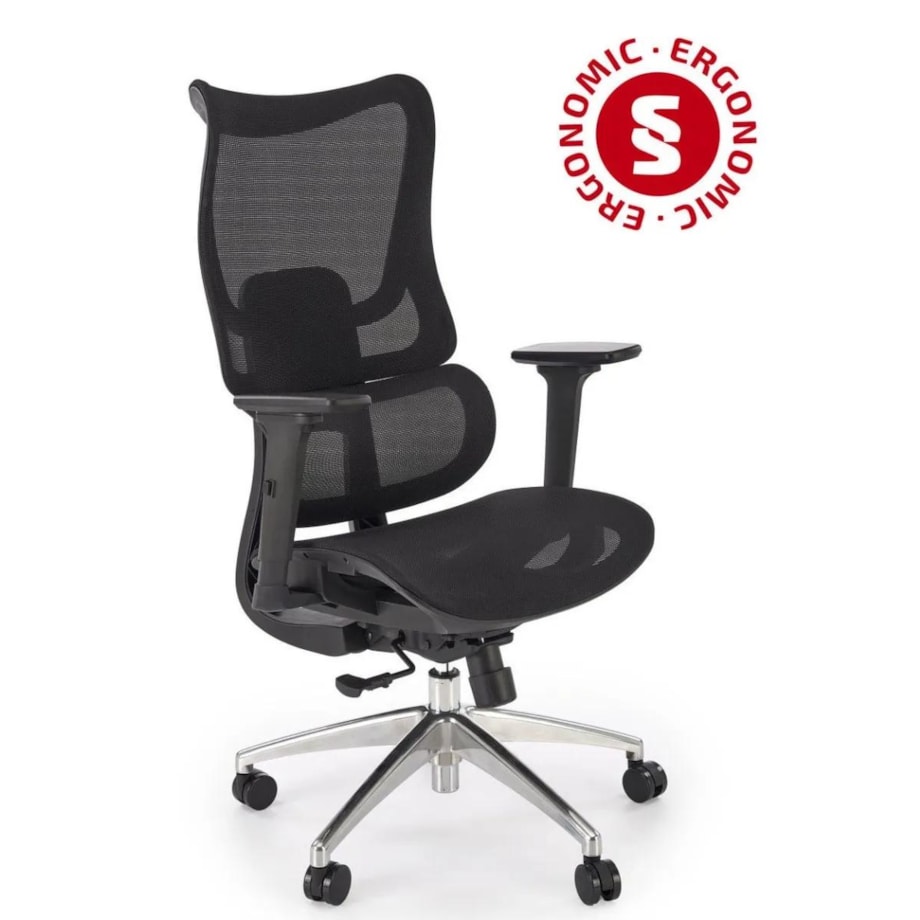 Fotel biurowy CASPER czarny