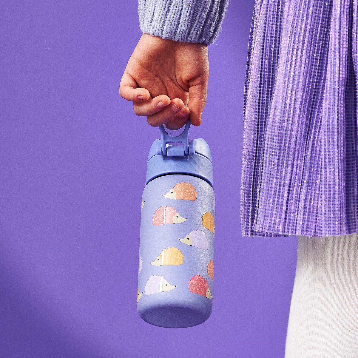 Butelka ION8 Single Wall I8SS400PVHHOG (MR) Hedgehog