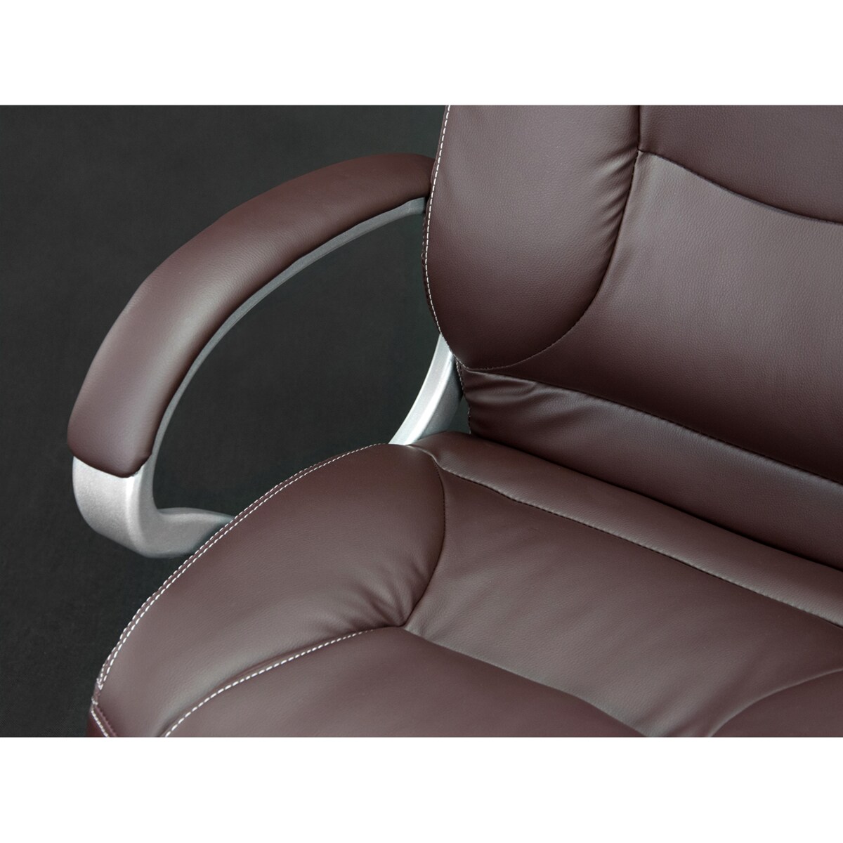 Fotel biurowy obrotowy Sofotel krzesło biurowe brązowe 2231