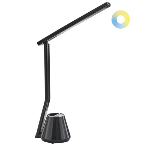 Lampa biurkowa LED DENEB Ze ściemniaczem Czarny