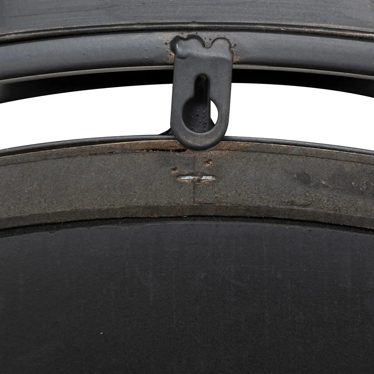 Zegar wiszący beżowo - złoty Sonika 74 cm