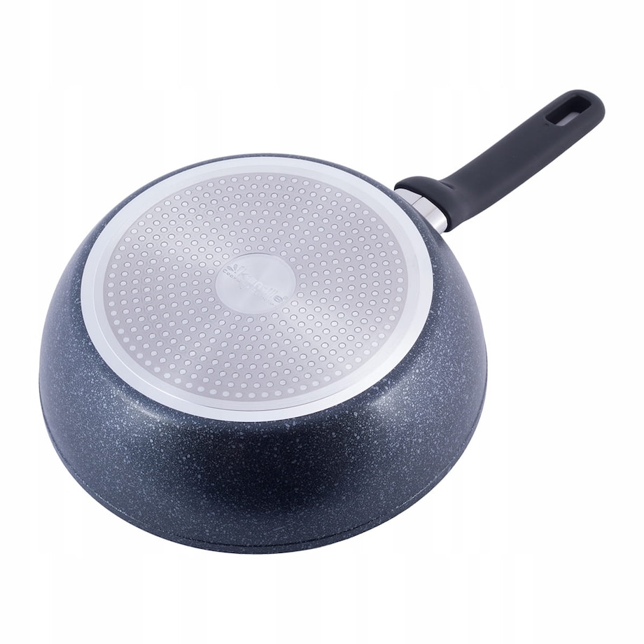 Patelnia głęboka gruba marmurowa 26cm KAMILLE