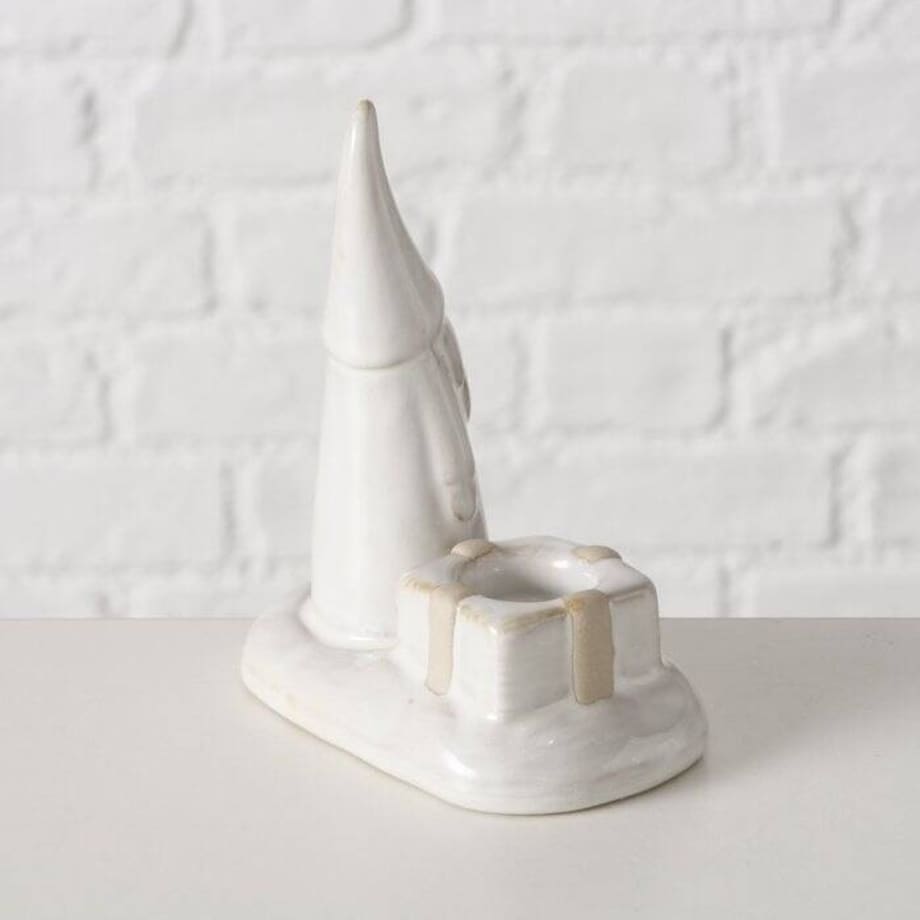 Świecznik z krasnalem 9,6x11,2 cm KABOUTER - II