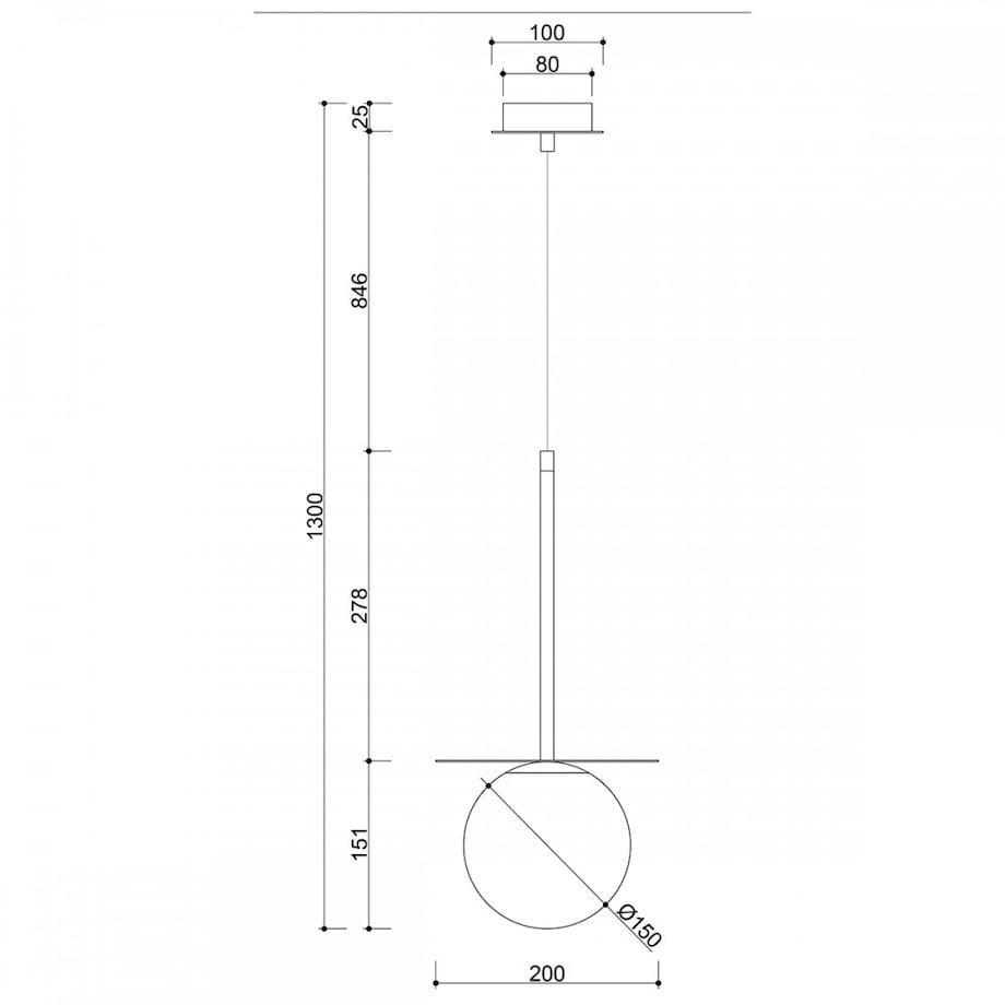 BORRA B biała sufitowa lampa wisząca z mosiądzem
