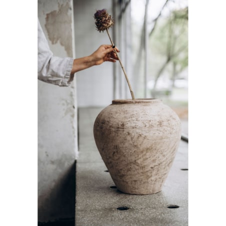 Wazon z terakoty NILA, W: 30 cm