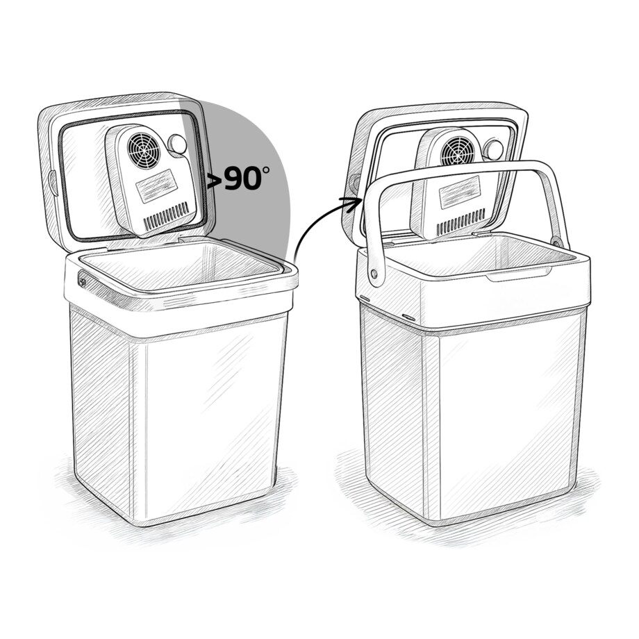 Lodówka turystyczna samochodowa 12V/230V USB funkcja grzania 26l Berdsen