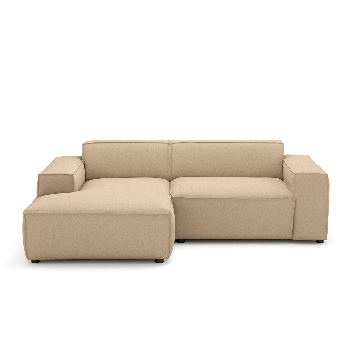 Narożnik 4 osobowy lewy Modularis - Jasny Beż