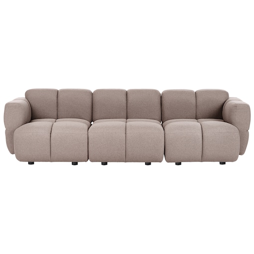 Sofa modułowa dla 3 osób MAKSABERG Beżowoszary