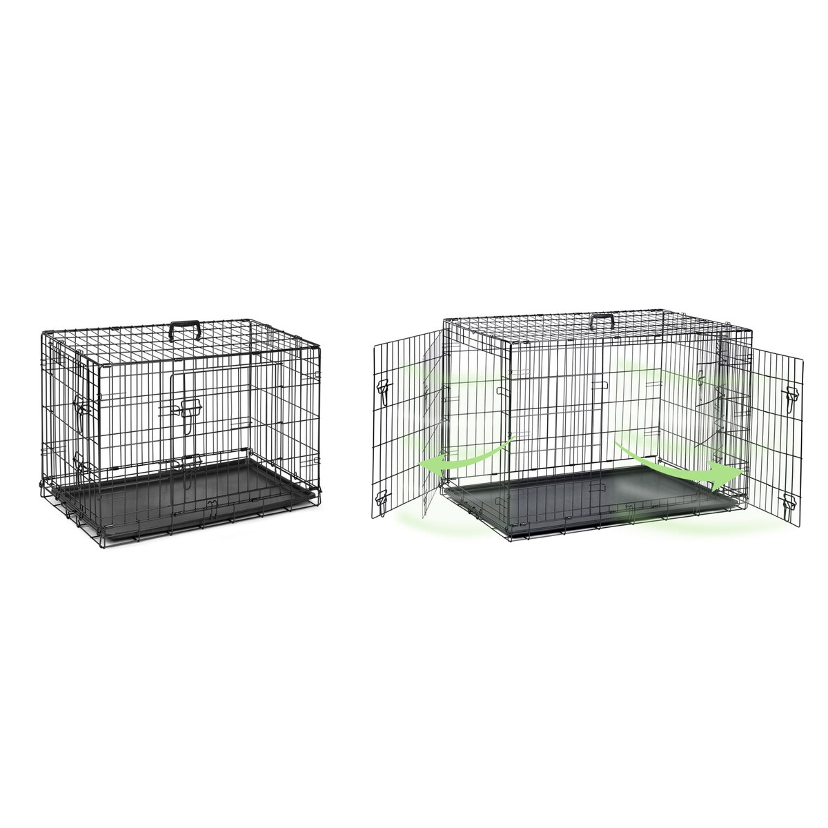 Klatka dla psów + legowisko 77x54x60cm Pethaus 620000-606000